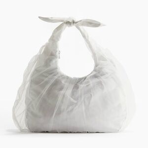 H&M Mesh Sports Bag WHT